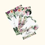 Personalisierte Hawaii-Stil Hochzeit Einladungs-Suite mit Gast Namen und Datum Set von 6 Hochzeit Gefälligkeiten für Ihre Gäste