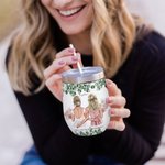 Personnalisé Will You Be My Bridesmaid Eucalyptus Wine Tumbler Bachelorette Party Favor Gift Wedding Gift for Bridesmaid