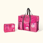 Personalized Stethoscope Canvas Nurse Tote Bag with Name and Multiple Compartments Nurse Week Appreciation Graduation Gift for RN CNA Medical Staff