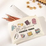 Neceser de Maquillaje Personalizado para Profesores con Nombre Estuche de Lápices Kit de Emergencia para Profesores Regalo de Agradecimiento a Profeso