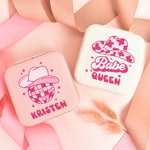 Boîte à bijoux personnalisée en cuir PU Organisateur de bijoux Cadeau de mariage Cadeau de mariage Cadeau de mariage Cadeau de mariage Amie Fille