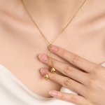 Personalizada Doble Urna Lágrima Colgante Collar de Cenizas Cremación Joyería Keepsake Memorial Regalo para las mujeres