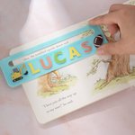 Personalized Colored Acrylic Reading Aid Student Reading Tool Reading Line Tracker with Name Back to School Gift Birthday Gift for Kid