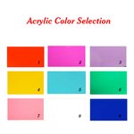 Personalized Colored Acrylic Reading Aid Student Reading Tool Reading Line Tracker with Name Back to School Gift Birthday Gift for Kid