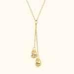 Personalizada Doble Urna Lágrima Colgante Collar de Cenizas Cremación Joyería Keepsake Memorial Regalo para las mujeres