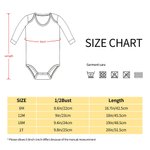 Personlig hund- och kattdesign bomull långärmad baby-onesie med ribbade kanter Mjuk baby shower födelsedag julklapp till baby