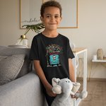 Personalisierte Ich bin bereit, Truck Design Kid T-shirt ersten Tag in der Schule zurück zu Schule Geschenk zerquetschen