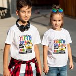 Personalized School Bus I Am Ready  with Kid Name T-shirt Back to School Gift First Day of School Outfit for Boy or Girl