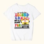 Personalized School Bus I Am Ready  with Kid Name T-shirt Back to School Gift First Day of School Outfit for Boy or Girl
