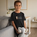 T-shirt personnalisé pour enfant avec nom, initiale, citation amusante Chemise de rentrée scolaire Cadeau pour enfant