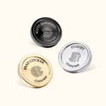 Personalisierte Satz von 3 Edelstahl ID Tag Golf Club Zubehör mit eingraviertem Monogramm Geschenk für Golfliebhaber