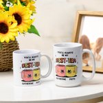 Gepersonaliseerde You'll Always Be My Best Tea 11oz/15oz Keramische mok Beste Vriend Bestie Zus Koffie Kopje Verjaardag Kerstcadeau