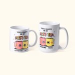 Gepersonaliseerde You'll Always Be My Best Tea 11oz/15oz Keramische mok Beste Vriend Bestie Zus Koffie Kopje Verjaardag Kerstcadeau