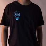 T-shirt ou Sweatshirt Personnalisé avec Nom à Motif Luisant de Crâne Calavera Cadeau Jour des Morts Mexique Halloween