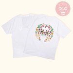 T-shirt ou Sweatshirt Personnalisé avec Nom à Motif Luisant de Crâne Calavera Cadeau Jour des Morts Mexique Halloween