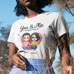 Spersonalizowana koszulka You And Me We Got This T-shirt Walentynki Urodziny Rocznica Prezent dla pary Żona Mąż Dziewczyna