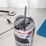 Personalisierte Ambulanz 20oz Becher mit Deckel und Strohhalm Wertschätzung EMS Woche Geschenk für Sanitäter Emergency Medical Technician