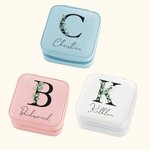 Scatola portagioie personalizzata per damigelle d'onore con custodia da viaggio con nome Regalo di nozze per damigelle d'onore Regalo di addio al celi