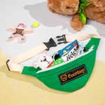 Personalised Canvas Kids Fanny Pack with Embroidered Name Birthday Gift Back to School Gift for Kids