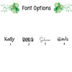Personalised Canvas Kids Fanny Pack with Embroidered Name Birthday Gift Back to School Gift for Kids
