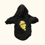 Gepersonaliseerde hond en eigenaar Matching Hoodie Multicolor Love Pattern Outfit Pet Sweat Shirt Pet Supplies Dog Lover Gift