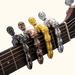 Capos Guitare Uniques Personnalisés avec Nom ou Texte gravé pour Amateurs de Guitare