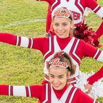 Gepersonaliseerde Glitter Naam Stretchy Hoofdbanden voor Jeugd Team Sport School Dance Cheer Haar Accessoire