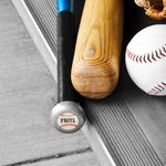 Personalized Set of 5 3D Bat Knob Decal Stickers with Name Number and Logo Baseball Gifts for Sports Players Lovers