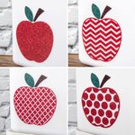 Organizzatore da scrivania personalizzato con design a mela, portamatite con scomparto e nome Regalo di apprezzamento per l'insegnante per il ritorno 