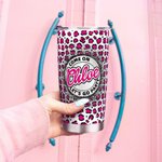 Gepersonaliseerde Come On Let's Go Party Roze Luipaard print Sublimatie Tumbler met naam voor reizen Werk Outing Bachelorette Party Gift