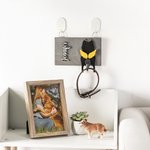 Personalized Dog Leash Holder Memorial Sign with Name Pet Loss Gift for Pet Lover