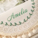 Personalised Minimalist Style Wedding Bridesmaid Tassel Clutch Bohemian Envelope Clutch Handbag Wedding Party Bridal Shower Gift for Bridesmaid