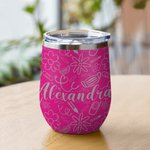 Vaso de Vino Personalizado de Acero Inoxidable de 12oz de Doble Pared Aislado al Vacío con Nombre Regalo de Graduación de Enfermera Regalo de la Seman