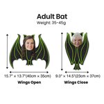 Décoration Suspendue de Chauve-Souris Personnalisée avec 1-10 Portraits Famille de Vampires Cadeau Fête Halloween pour Famille