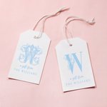 Etichette regalo personalizzate con stringhe e adesivi regalo Set di 24 regali di matrimonio e di Natale