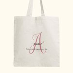 Borsa in tela personalizzata con nome e testo Regalo di compleanno e regalo di Natale per donne
