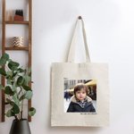 Personalised Photo Canvas Tote Bag Shopping Bag Birthday Christmas Gift for Woman Friends Family Members