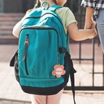 Personalizzato in acrilico 3D Daisy Bag Tag Zaino Borsa pranzo Bambini Seggiolino auto con nome Regalo di Natale Regalo di scuola Regalo di compleanno