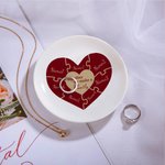Personalized Together We Make A Family Heart Puzzle Jewellery Ring Dish Birthday Mother's Day Gift for Grandma Mom Family