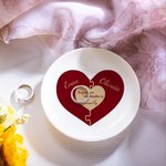 Personalized Together We Make A Family Heart Puzzle Jewellery Ring Dish Birthday Mother's Day Gift for Grandma Mom Family