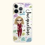 Custodia personalizzata per iPhone con nome dell'infermiere Settimana dell'infermiere Laurea Regalo di Natale e compleanno per infermiere