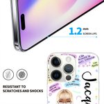 Custodia personalizzata per iPhone con nome dell'infermiere Settimana dell'infermiere Laurea Regalo di Natale e compleanno per infermiere
