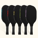 Personalised Set of 3 Pickleball Paddle Edge Guard Decals Pickleball Name Label Stickers Gift for Pickleball Lover