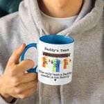 Gepersonaliseerde 11oz/15oz Voetbal Team Mok Voetbal Shirts Mok Grappige Coffe Cup Verjaardagscadeau voor Papa Mam Grootouder Sportliefhebber Family K