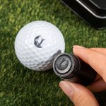 Personalized Logo Portrait Icon Golf Ball Stamp with A Metal Box Birthday Christmas Father's Day Gift for Golf Lovers