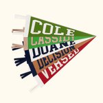 Personalised Colourful Classic Felt Pennant Flag Wall Banner with Text Classroom Office Decor Gift Back to School Gift for Team Teacher
