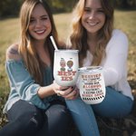 Personalized Soul Sisters Another Year of Bonding Over Alcohol 12oz Wine Tumbler with Straw Birthday Bridal Party Gift for Your Bestie