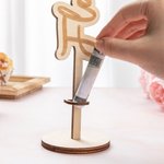 Porte-monnaie Personnalisé avec Fleur de Naissance et Nom Cadeau de Mariage d'Anniversaire Noël pour Famille ou Ami
