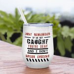 Personalizzato Partners In Crime Bestie Quote Wine Tumbler con cannuccia Divertente regalo di Natale di compleanno per la migliore amica Bestie