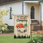 Bandera de jardín personalizada para San Valentín Regalo de cumpleaños para parejas